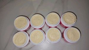 Pink Cream Jars for Skin Care
