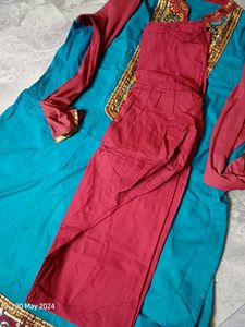 💙 Handmade anarkali suit.💥