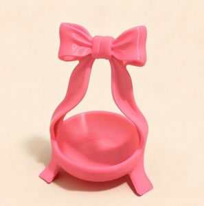 Blush BowLuxe Hair Tie Holder