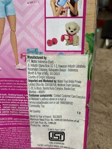 New packed  Barbie Doll with Accessories
