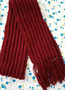 Crochet mikasa Scarf