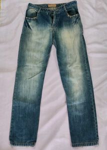 Vintage Wash Denim Jeans