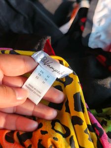 I. Vibrant Leopard Print Crop Top