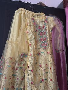 Elegant Embroidered Kurta Set