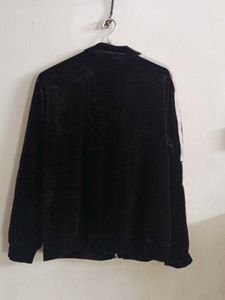 Stylish Black Velvet Jacket