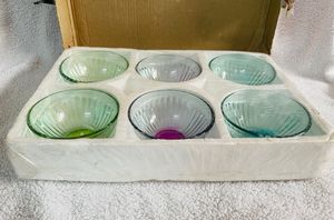 ❗FREE DELIVERY❗6 pc Glass Bowls New And Packed