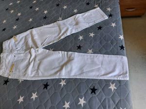 White Denim Jeans