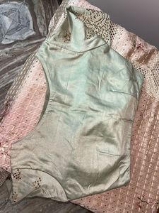 Elegant Embellished Silk Blouse