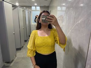 Crochet Style Top