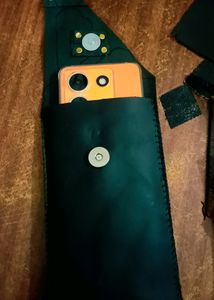 Genuine Leather Executive Side Mobile Case