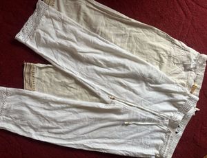Two  Ankle length Cotton plazzos Offer