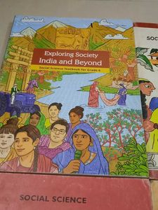 Class 6 &amp; 7 NCERT Books Set - 4 Textbooks