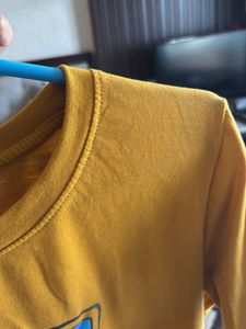 Yellow Graphic Print T-Shirt