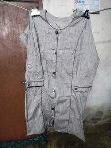 Stylish Grey Kurta