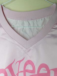 Cute Pink Cat &amp; Dog Graphic Tee