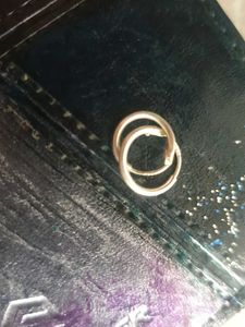 pure silver Hoop Earrings
