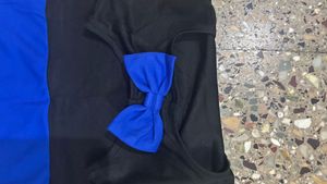 Colorblock Fit &amp; Flare Dress