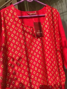 Dark Pink Branded Kurti..