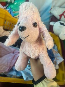 Cute Pink Poodle Plush Toy