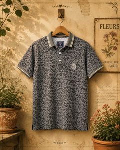 DUKE Stardust Printed Polo T-Shirt | Size S