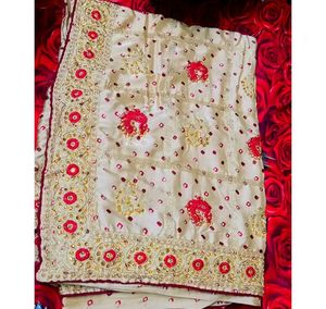 Silk Light Colour Saree For Women