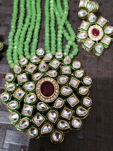 Long Kundan Set