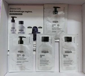 4 L'Oreal Metal DX Anti-Breakage Regime Trial Pack