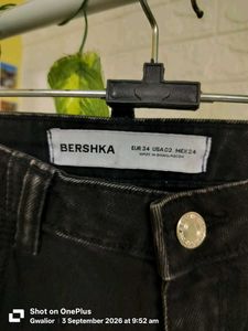 Bershka Cargo Denim Jeans