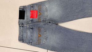 Classic Blue Wash Denim Jeans