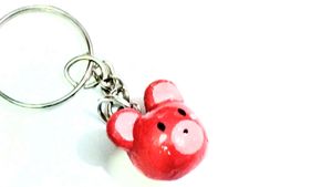 Cute Teddy Keychain🧸💗