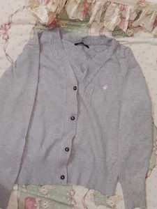 POLO CLUB beverly hills  Grey Cardigan