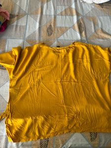 Flowy Mustard Yellow Top