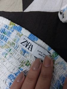 Zara Floral Crop Top