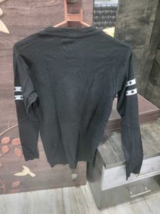 Black Long Sleeve Star T-Shirt