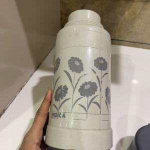 Vintage Floral Thermos Flask