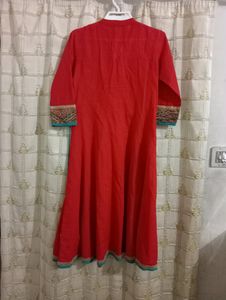 Cotton Beautiful Kurti With Handwork
