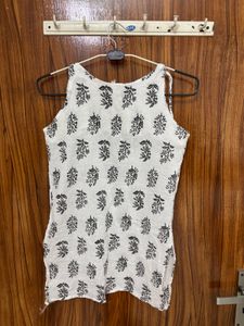Stylish Sleeveless Printed Top