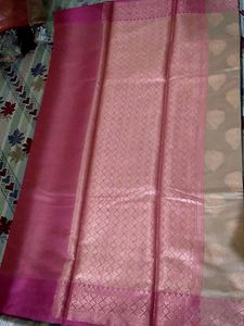 Banarasi Cotton Embroidery Work Saree