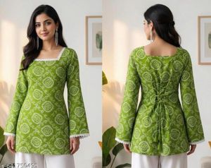 Daily wear kurti/casual/kurti/ stylish/colla