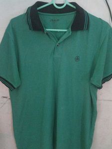 Men's Green Polo T-Shirt