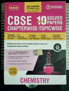 MTG CBSE Class 12 Chemistry Solved Papers