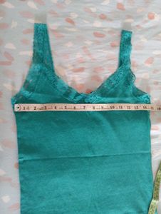 Sea green tank top