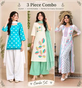 2 Ethnic Combo Kurta Set 🌸