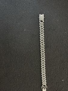 Iced Out Cuban Link Bracelet