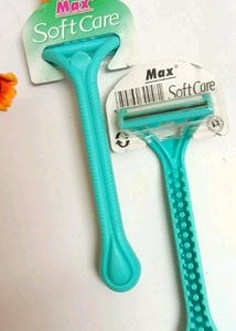 Max soft Disposable Razor for Women &amp; Men- 2 Pcs