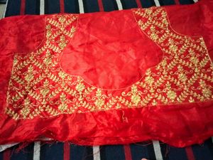 zari work blouse piece