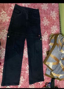 Stylish Black Cargo Pants