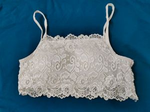 White Lace Bralette Price Dropped