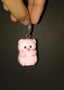 Cute Clay Keychain