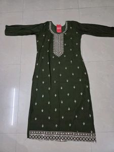 New Elegant Embroidered Kurta Set with Dupatta